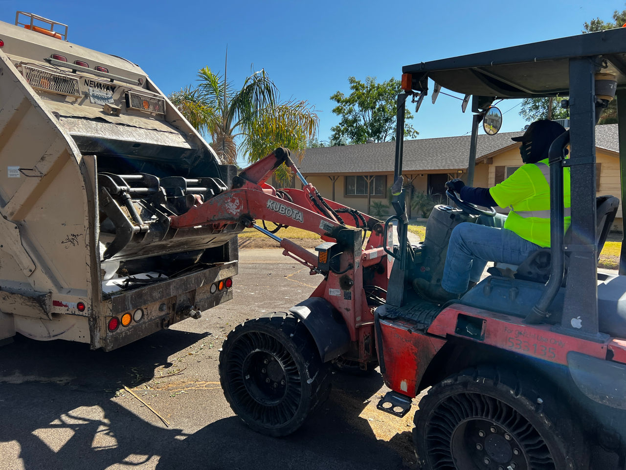 bulk trash pickup