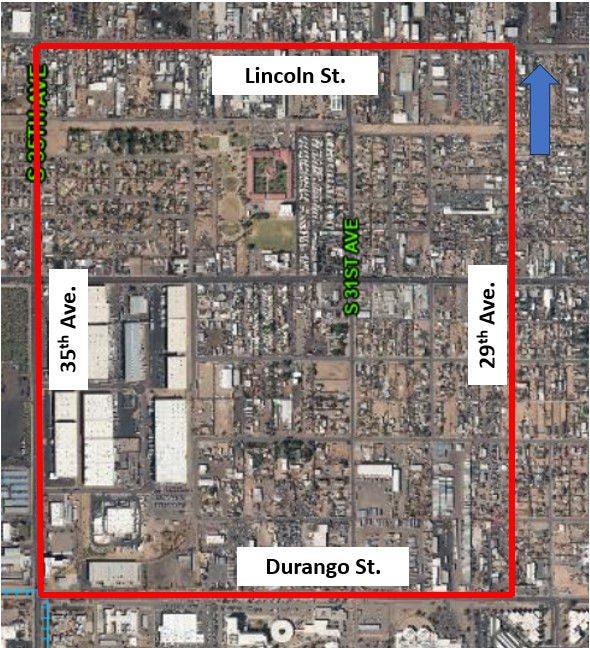 Boundary map of the Kuban Park Neighborhoods mobility area