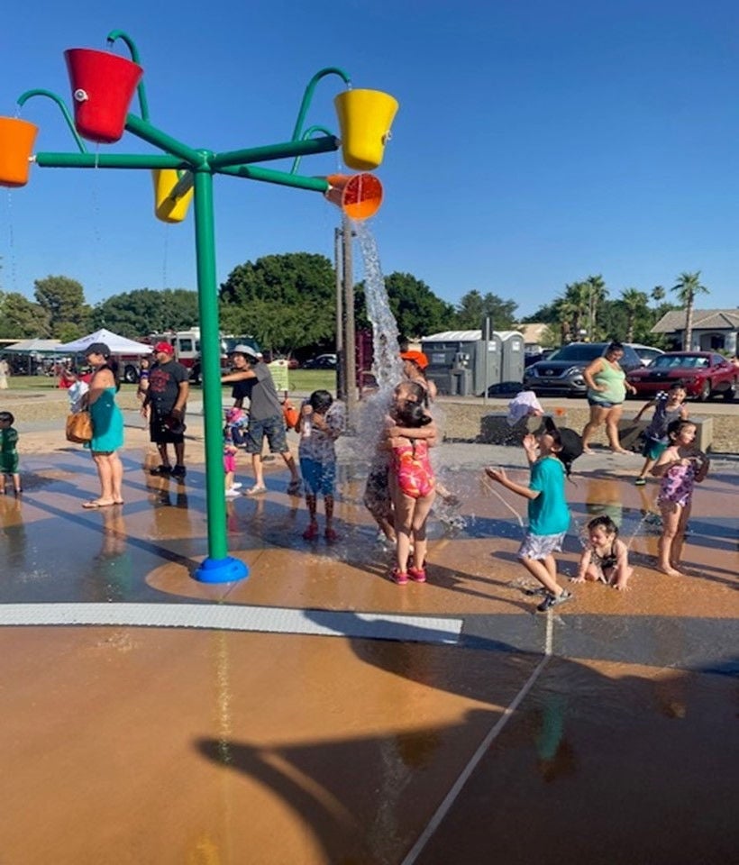 Mariposa Park splash pad