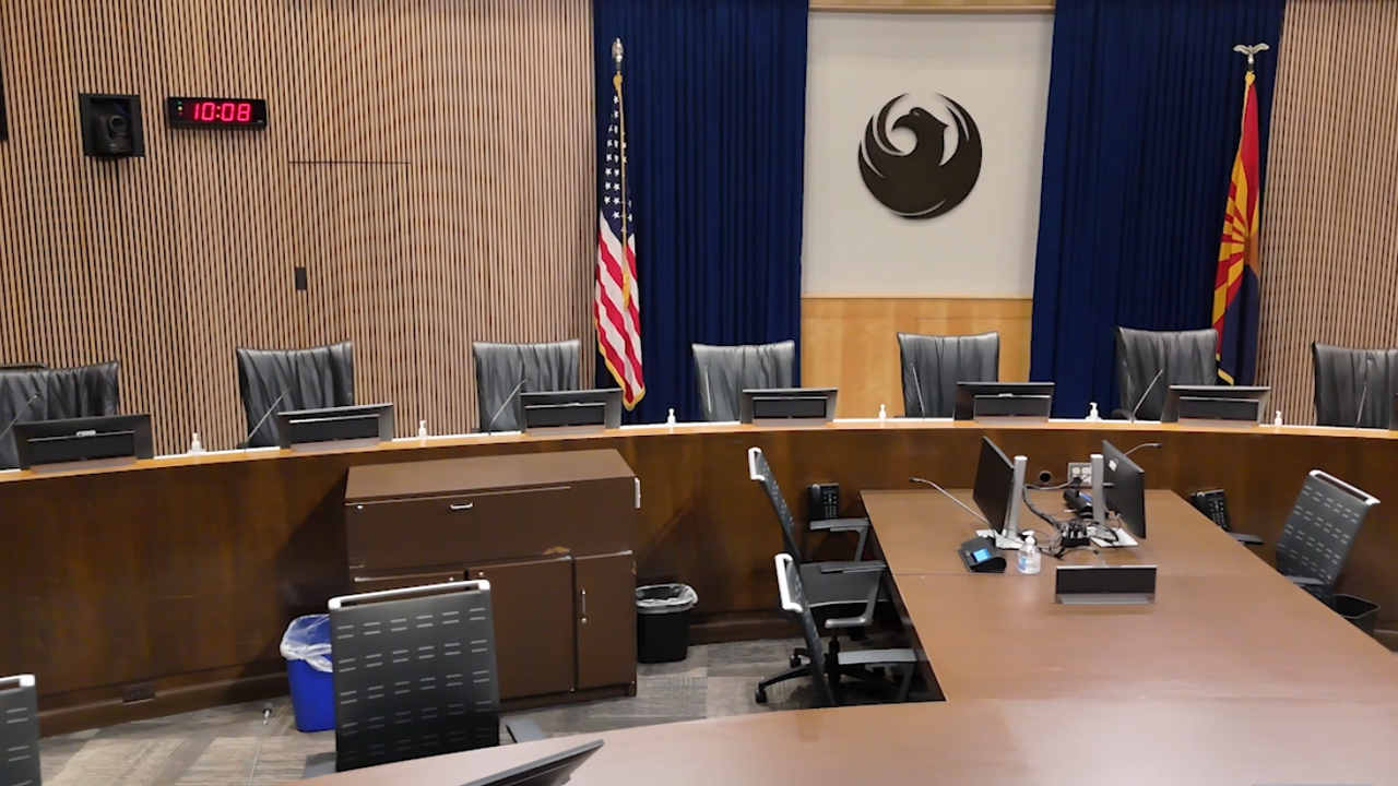 Phoenix City Council Chambers (2026 update)