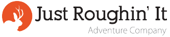 Just Roughin' It Adventure Company Logo