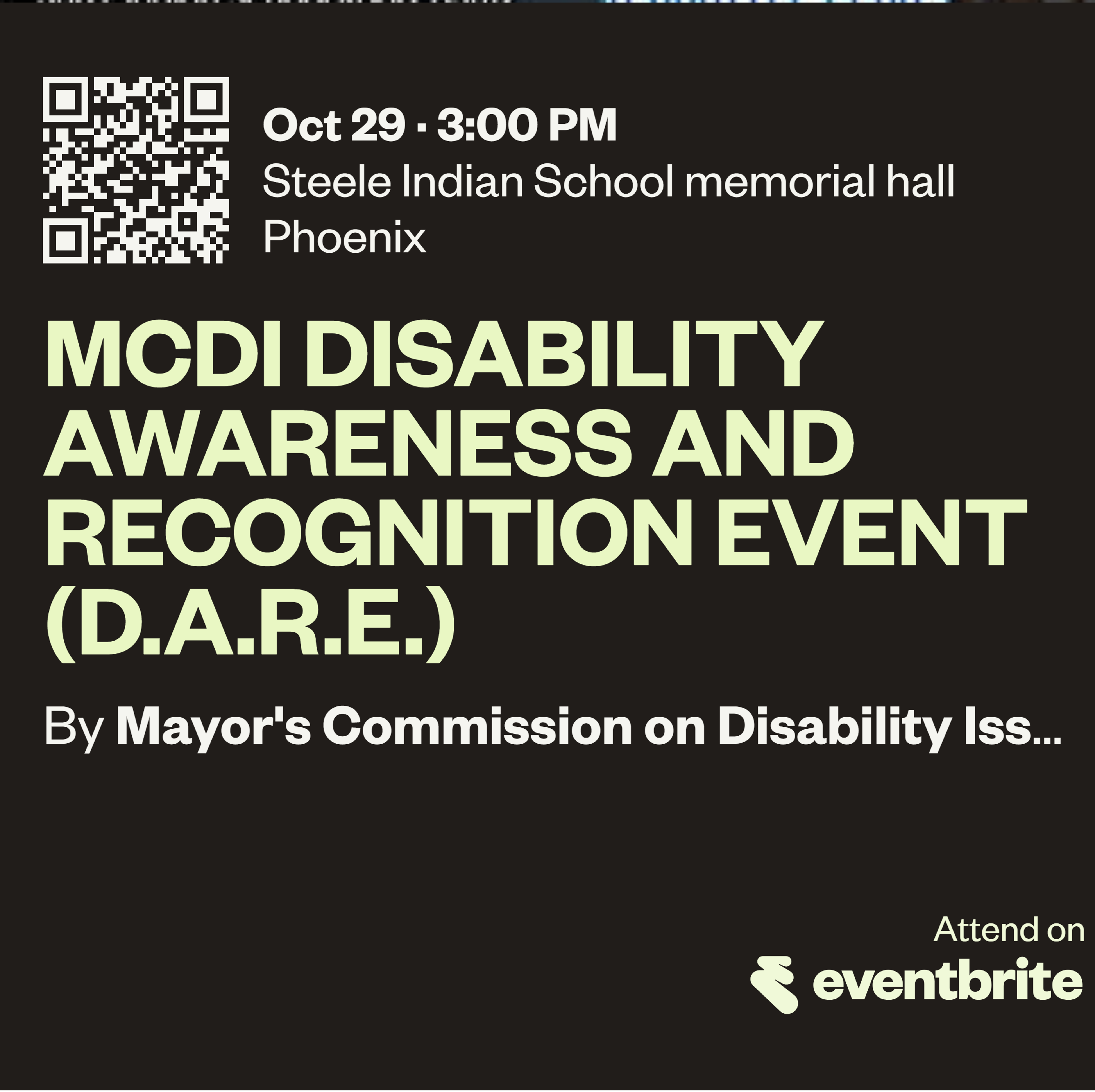 MCDI DARE Registration QR Code