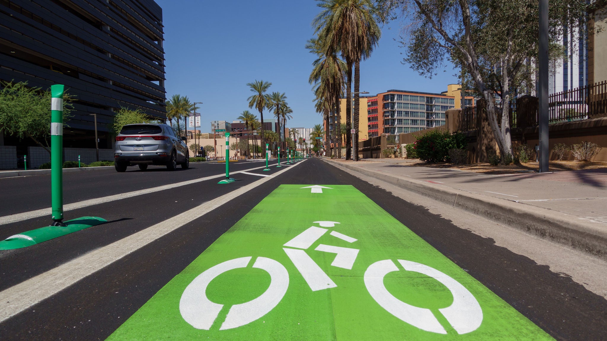 Bike lane on Fillmore
