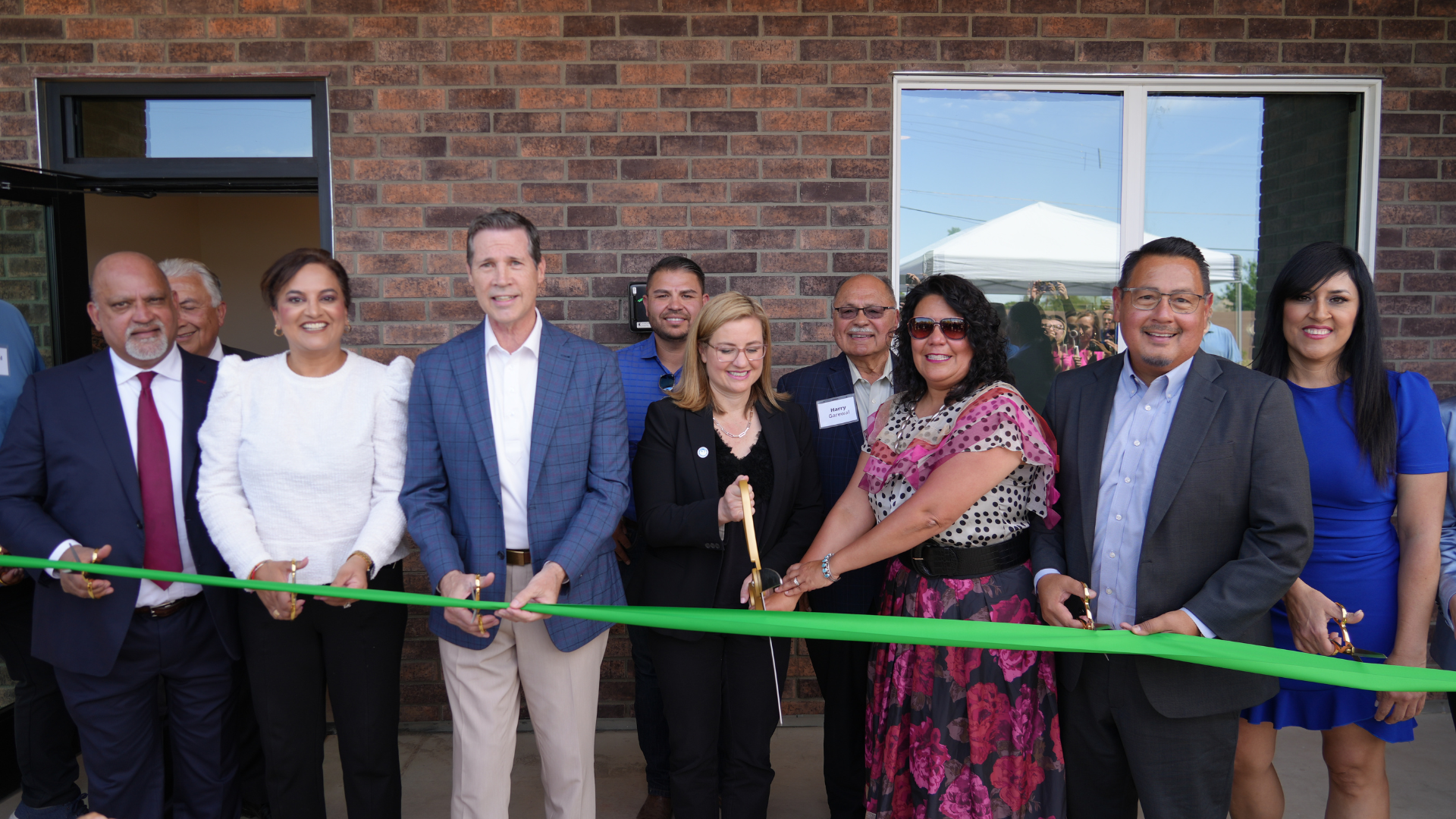 Officials cut the ribbon on La Esperanza Terrace new affordable housing complex.
