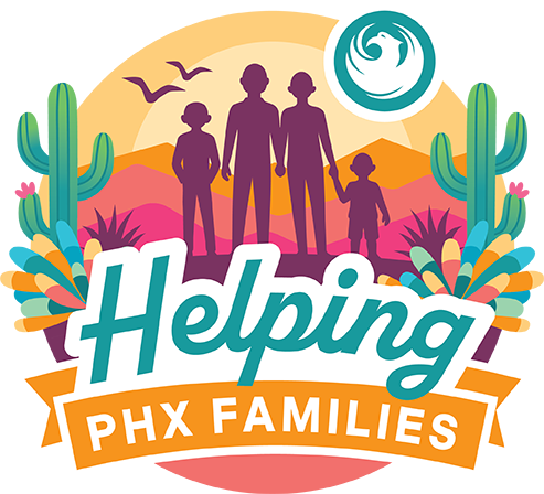 Helping PHX Families Logo