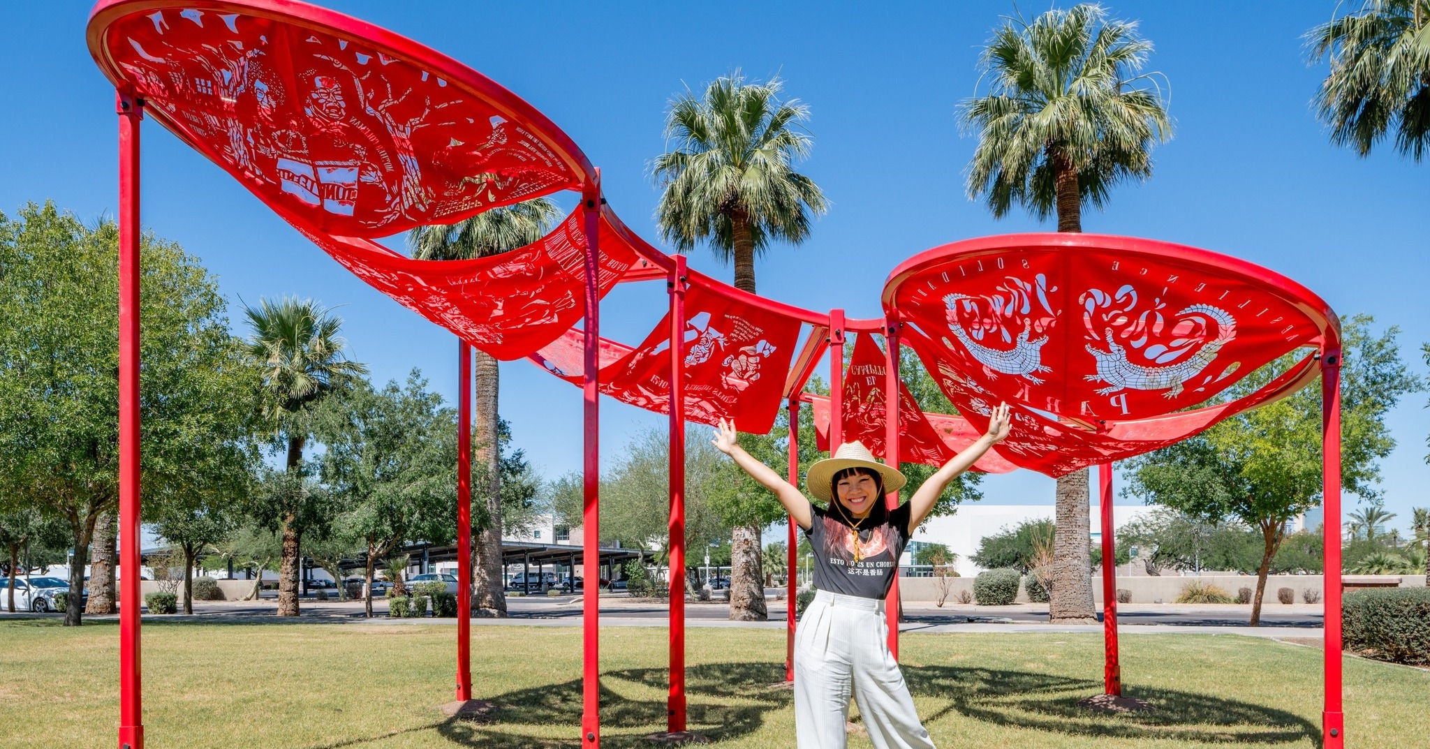 Sombra art project at Eastlake Park.