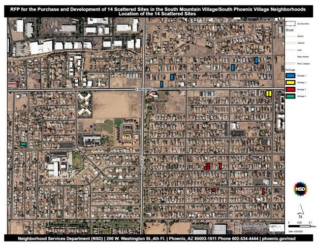 South Mountain Village Map