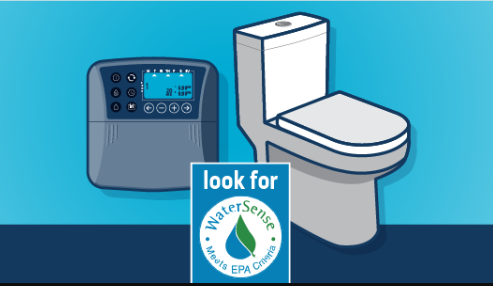 Residential Incentives Toilets and Irrigation Controller Graphic