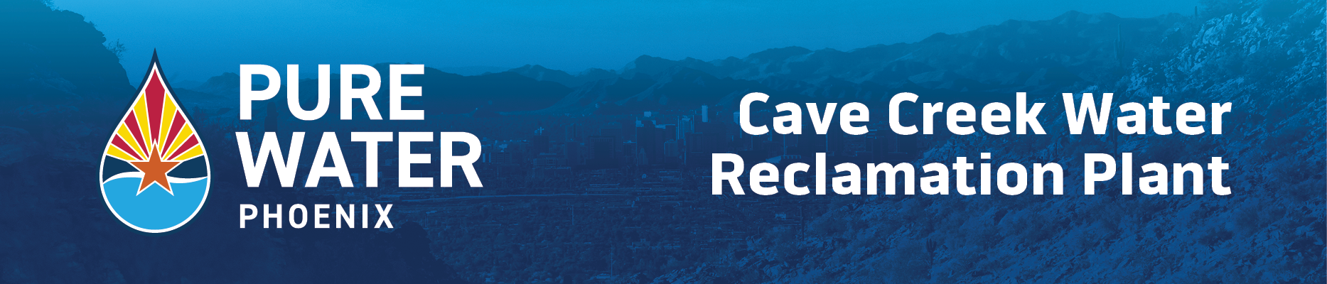 Cave Creek Plant Project banner for Pure Water Phoenix  