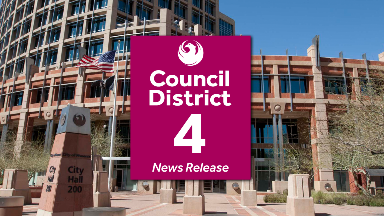 Council District 4 News Release